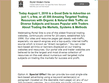 Tablet Screenshot of marketingopportunities.com